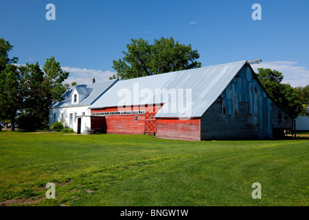 Farm Barn At The Mennonite Heritage Village, Steinbach, Manitoba ...