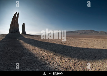 The Hand Of The Atacama Desert, Northern Chile. South America Stock Photo