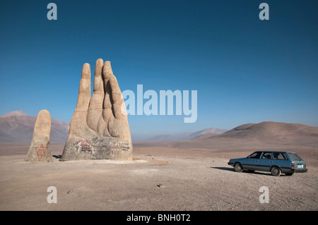 The Hand Of The Atacama Desert, Northern Chile. South America Stock Photo