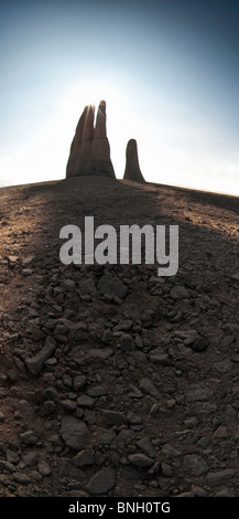 The Hand Of The Atacama Desert, Northern Chile. South America Stock Photo