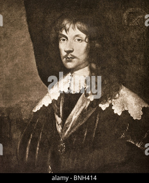 James Stuart, 1st Duke of Richmond and 4th Duke of Lennox, 1612 - 1655. Royalist. Stock Photo
