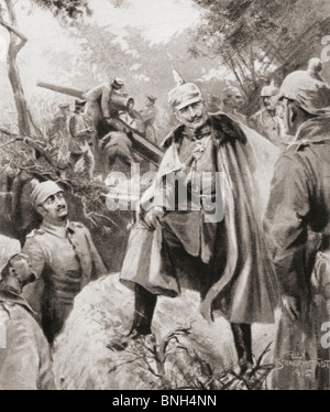 Wilhelm II, 1859 to 1941. German Emperor and King of Prussia. Stock Photo