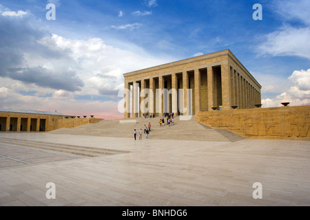 Turkey June 2008 Ankara city Central Anatolia Ataturk Mausoleum Anitkabir Mustafa Kemal Atatürk Stock Photo