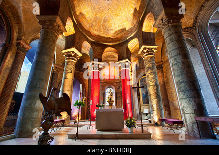 Europe, France, Vienne (86), Poitiers, Notre Dame La Grande Church Stock Photo