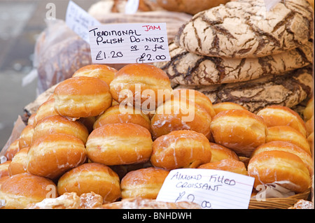 Scenes from market day on Portobello Road in Notting Hill in London Stock Photo