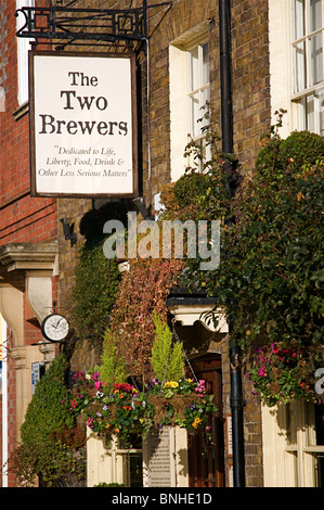 Scenes from the village of Windsor in the UK Stock Photo