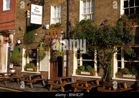 Scenes from the village of Windsor in the UK Stock Photo