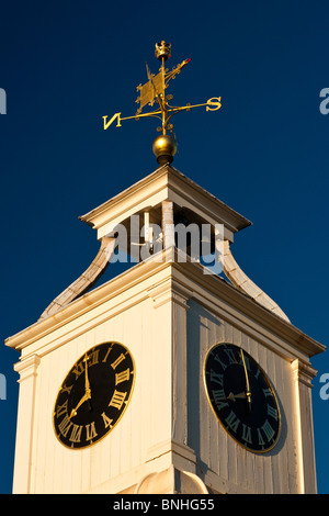 Clocktower in Chatham Historic Dockyard, Chatham, Kent, England, UK Stock Photo