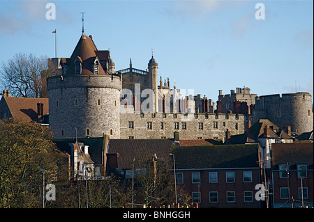 Scenes from the English village of Windsor Stock Photo