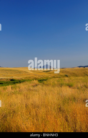 USA Bear Paw Battlefield Nez Perce National Historic Park near Chinook Montana Native americans American natives First nation Stock Photo