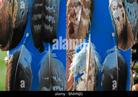 USA Crow Fair Indian Pow Wow Crow Agency Montana Powwow Native americans American natives First nation Indians culture meeting Stock Photo