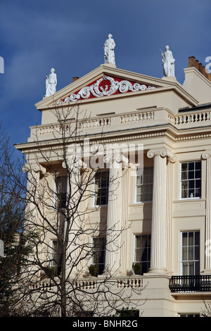 John Nash architecture, Regent's Park, London, England Stock Photo