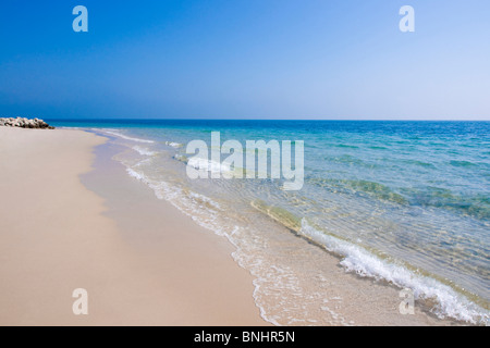 Middle east Qatar Sealine Beach Resort muslim islamic arab wahabi travel destination attraction beach tourist holiday resort Stock Photo