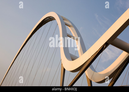 Infinity Bridge, Stockton-on-Tees, England Stock Photo