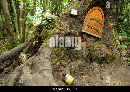 Winnie the Pooh's House, Ashdown Forest, East Sussex, UK Stock Photo