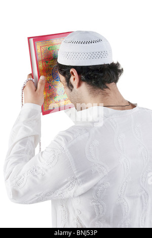 Muslim man praying Stock Photo