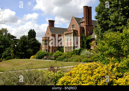 The Knoll building, University of Leicester Botanic Garden Stock Photo