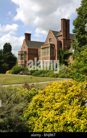 The Knoll building, University of Leicester Botanic Garden Stock Photo