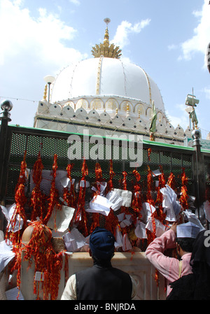 Dargah of Sufi saint Khwaja Muin-ud-din Chishti, Ajmer. Stock Photo