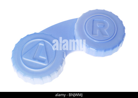Contact Lens Case Stock Photo