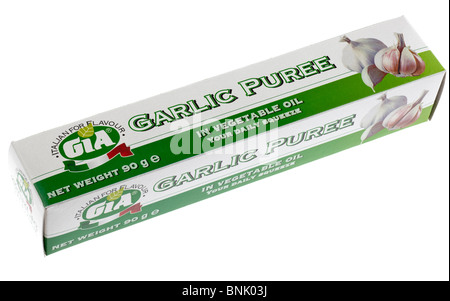 Tube gia garlic puree hi-res stock photography and images - Alamy