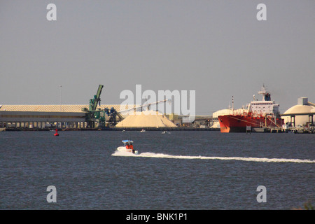 Port of Morehead City, North Carolina, USA Stock Photo