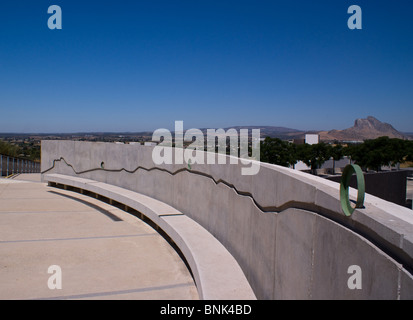 VIEWS OF THE DOLMENS ANCIENT BURIAL GROUND ANTEQUERA ANDALUCIA SPAIN Stock Photo