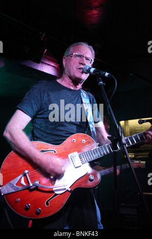 Les Sauterelles pop group music Swiss band group Liverpool Cavern club Liverpool England Swiss the Beatles appearance Toni Stock Photo