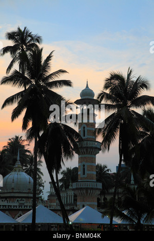 Malaysia, Kuala Lumpur, Masjid Jamek Mosque, Stock Photo