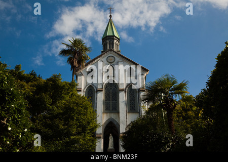 Oura Church or Oura Tenshudo is a Roman Catholic church in Nagasaki.  It is also known as the Church of the 26 Japanese Martyrs. Stock Photo