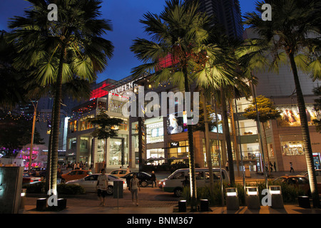 Malaysia, Kuala Lumpur, Pavilion Shopping Centre, night, Stock Photo