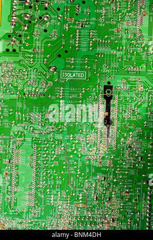 Printed circuit board from TV remote control Stock Photo: 21770591 - Alamy