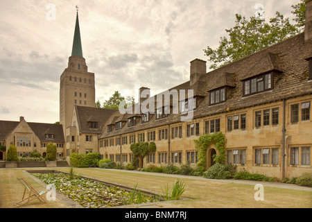 UK Oxford Nuffield College Stock Photo