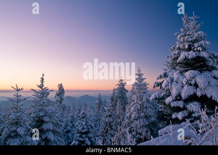 Devil's mill Baden-Wurttemberg Germany winter scenery evening evening ...