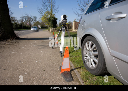 DVLA Mobile Road Tax Camera Stock Photo