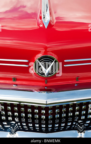 Red 1958 Buick special. Buick 2 door special convertible. Classic american fifties car Stock Photo