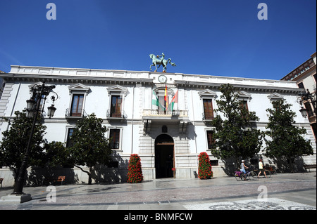 The Town Hall and former convent of El Carmen in the city of Granada Stock Photo