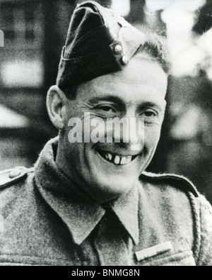 STANLEY HOLLIS VC (1912-1972) Sergeant-Major in the Green Howards who won the only Victoria Cross awarded on D-Day Stock Photo