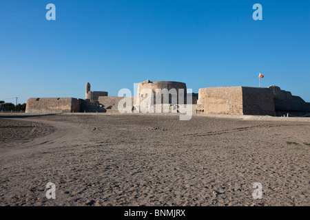 Bahrein United Arab Emirates UAE Manama Portugisisches fort desert traveling place of interest landmark Stock Photo