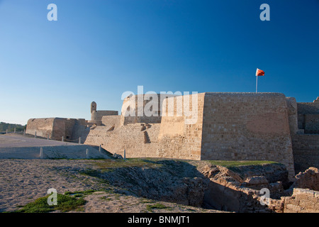 Bahrein United Arab Emirates UAE Manama Portugisisches fort desert traveling place of interest landmark Stock Photo