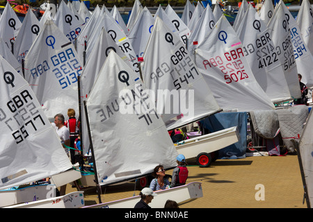 weymouth and portland national sailing academy venue for 2012 olympics dorset england uk gb Stock Photo