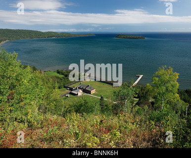 Stockade Grand Portage National Monument North Shore Minnesota USA ...