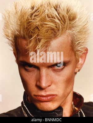 BILLY IDOL - Promotional photo of UK rock musician about 1985 Stock Photo