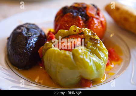 Azeri dolma in Baku, Azerbaijan Stock Photo