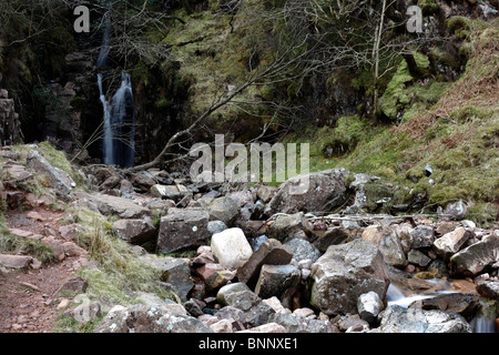 Scale Force near Buttermere, The Lake District, Cumbria, Uk, April 2010 Stock Photo