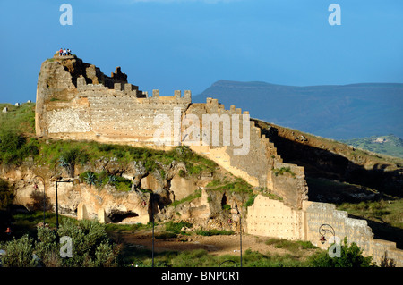 Remains of the Fortress, Fortifications, Fortified Town or City Walls, Fez, Morocco Stock Photo