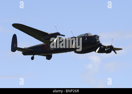 Avro Lancaster B1 operated by the RAF Battle of Britain Flight. Stock Photo