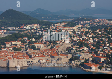 The Fortress of Lovijenac and city walls - Dubrovnik, Croatia Stock Photo