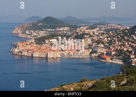 The Fortress of Lovijenac and city walls - Dubrovnik, Croatia Stock Photo