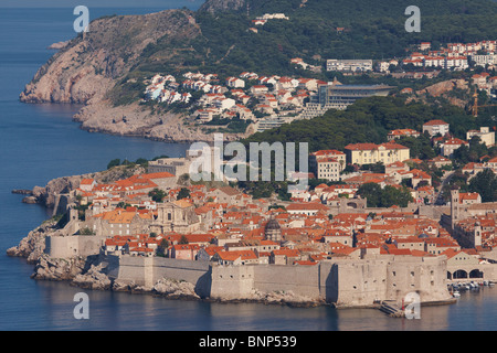 The Fortress of Lovijenac and city walls - Dubrovnik, Croatia Stock Photo